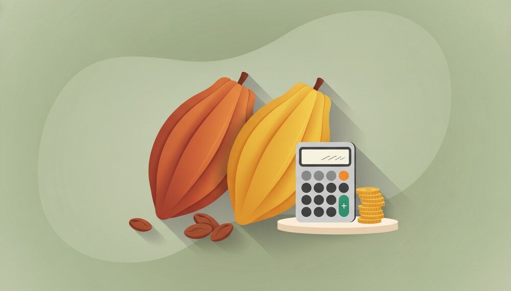 Como o preço do cacau é calculado
